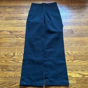Dickies 874 Original Fit Women's Black Work Chino Pants Trousers Skate (27x31)